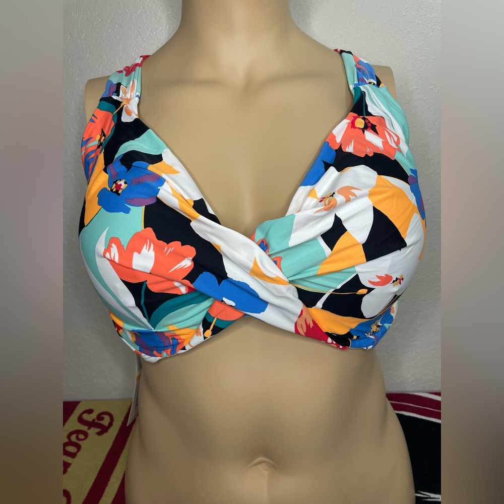 Anne Cole Underwire Bikini Top NWT